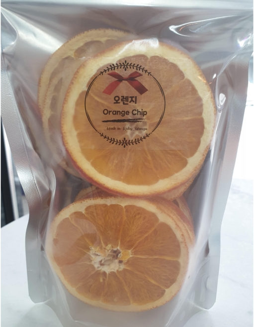 오렌지칩 건조 과일 루비망고 수제 과일청, 200g, 1개