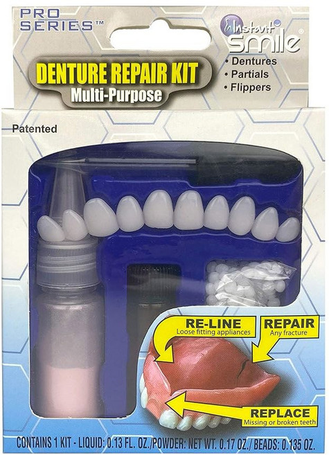 인스턴트 스마일 다목적 틀니 수리 키트, 1개