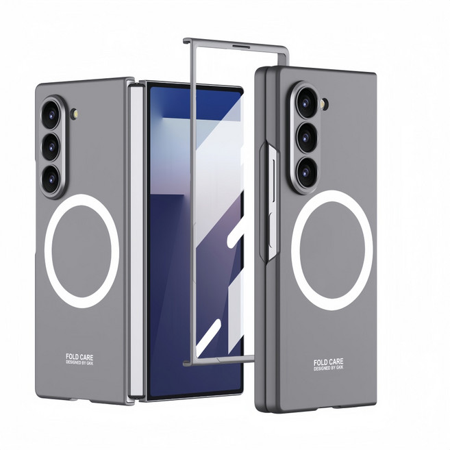 YUFH 폴드7케이스 고퀄리티 맥세이프 초강력 자력 스크럽 하드 폰케이스