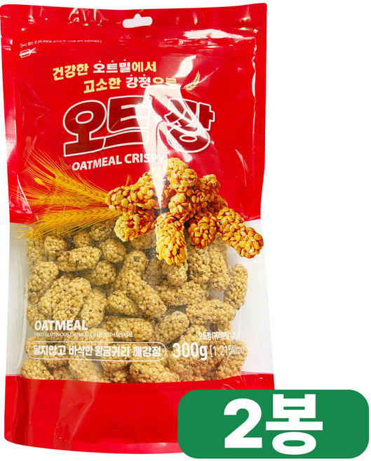 오트깡 스낵, 2개, 300g