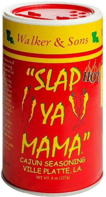 Slap Ya Mama 슬랩야마마 루이지애나 케이준 시즈닝 핫 블렌드 MSG 무첨가 227g, 3개