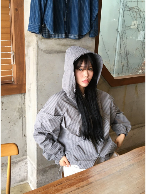 남녀공용 베카 후드 자켓 지퍼 점퍼