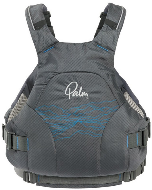 Palm Riff PFD 獨木舟救生衣，適用於SUP、溯溪及溪降水域活動, 灰色,M/L