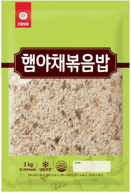 천일식품 햄야채볶음밥(3K), 3kg, 1개