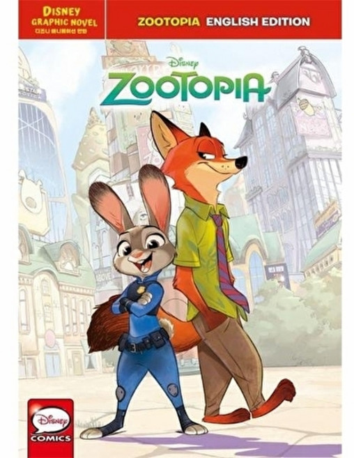 웅진북센 주토피아 그래픽 노블 - ZOOTOPIA 디즈니 애니메이션 만화 (영문판) (양장), 더모던, 디즈니엔터프라이스, 없음