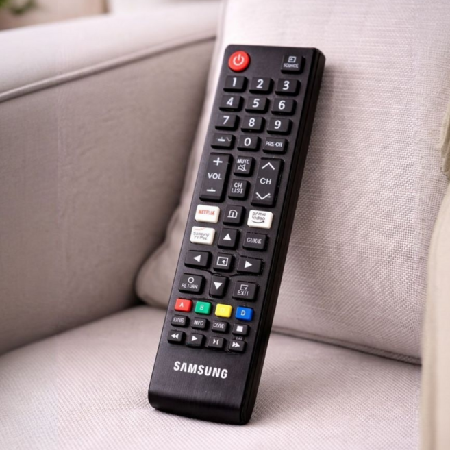 삼성 KU85UA7000FXKR 블랙 만능 TV 리모컨