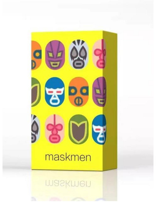 파티 게임으로 전술 기술 향상 보드 게임 매뉴얼, 1개, 9. maskmen