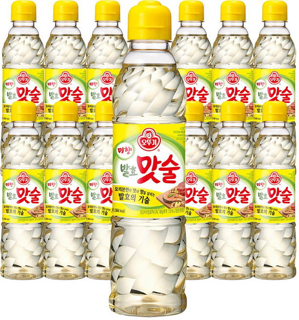오뚜기 미향 발효 맛술, 900ml, 15개