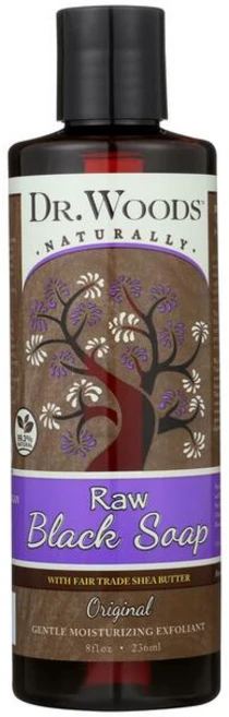 닥터우즈 로우 블랙 솝 오리지날 바디워시, 236ml, 1개 - 쿠팡