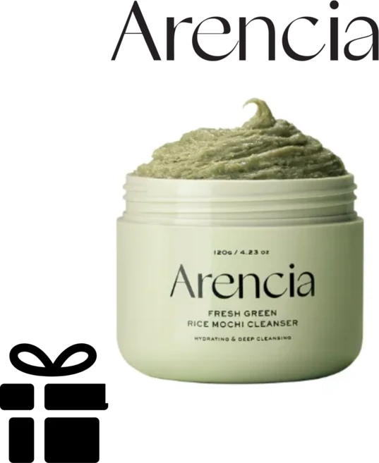 아렌시아 떡솝 프레시 그린 라이스모찌 클렌저, 120g, 1개 - 쿠팡