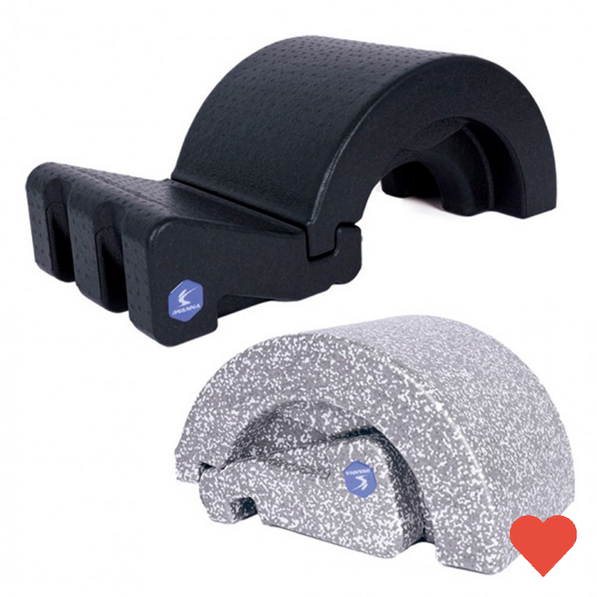 홈필라테스 연습실 휘트니스 요가 발레 기구 스파인코렉터 택1 발란스기구 필라테스도구, 1개, 블랙