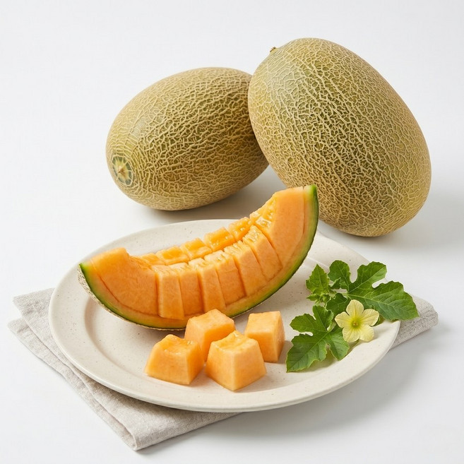 본연채 고당도 하미과메론 당도선별 산지직송, 5kg, 1개