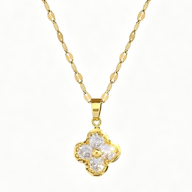 화려한 꽃 모티브 데일리 액세서리 파티용 목걸이