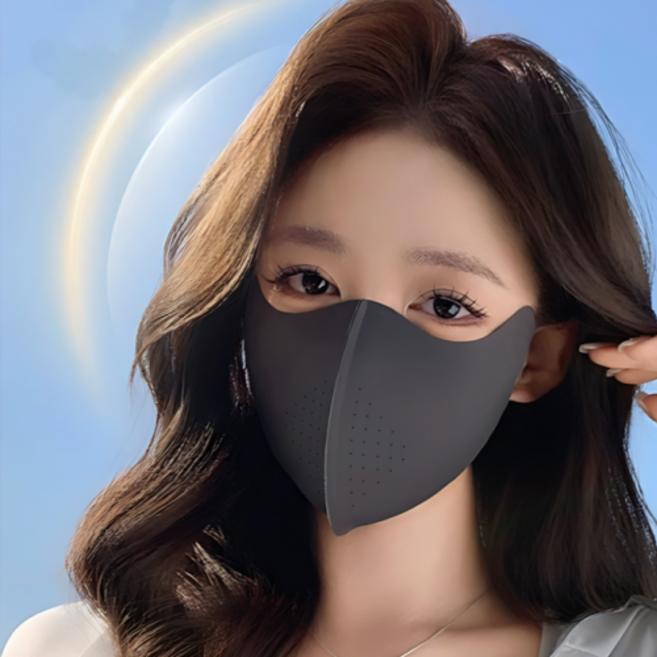 티엔즈 심리스 UV핏 자외선 차단 마스크 Free