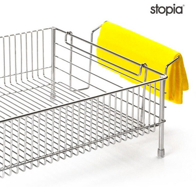 스토피아 스텐 행주걸이 도마걸이 주방 다용도 거치대, 기본, 1개