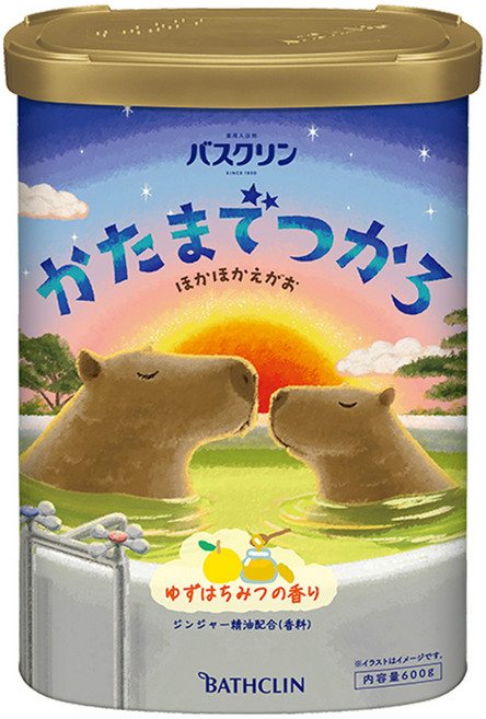 NEW 바스크린 나이트바스 유자허니 600g 온천 입욕제 반신욕, 1개