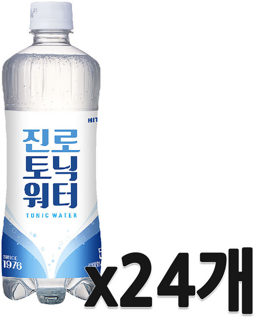 하이트진로 토닉워터, 24개, 600ml