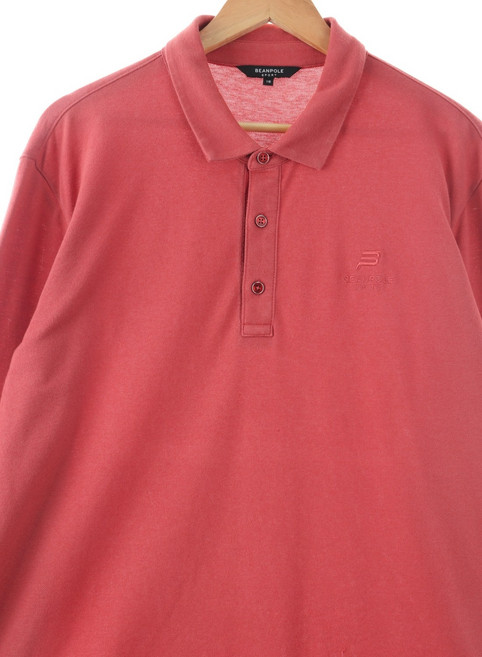 (3XL)빈폴 카라 긴팔티셔츠 사용감 빅사이즈 핑크16