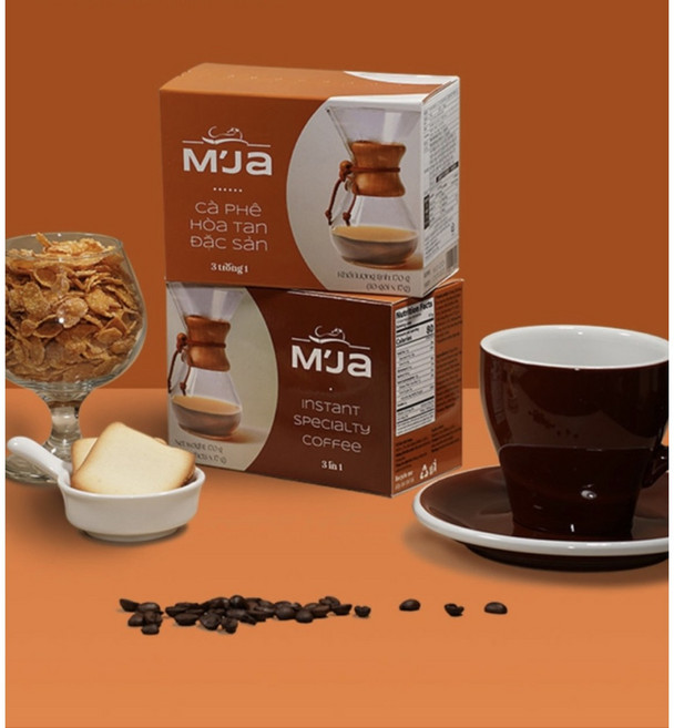 베트남커피 M'JA 므자 3in1 커피믹스 (원산지 : 베트남), 17g, 10개입, 1박스