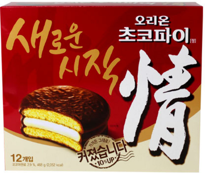오리온 초코파이 정 468g(12봉), 420g, 1개