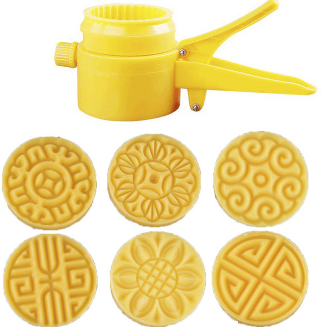 Unionvicky 월병 프레스 50g, 1개, 플라워