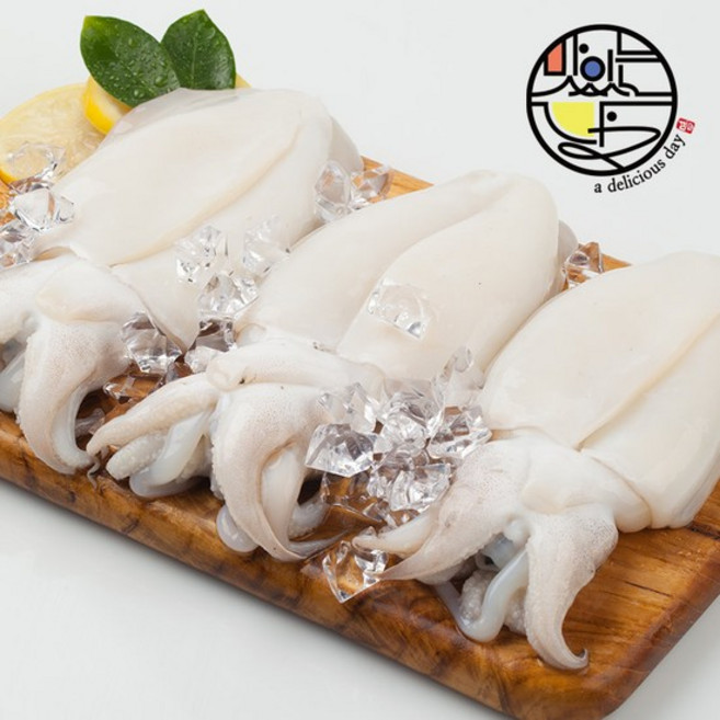 국산 손질 갑오징어 1팩/1kg(3-12미 내외), 없음