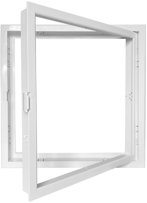 PVC 점검구 플라스틱 텍스 리빙우드 천장재 오픈형, 1개