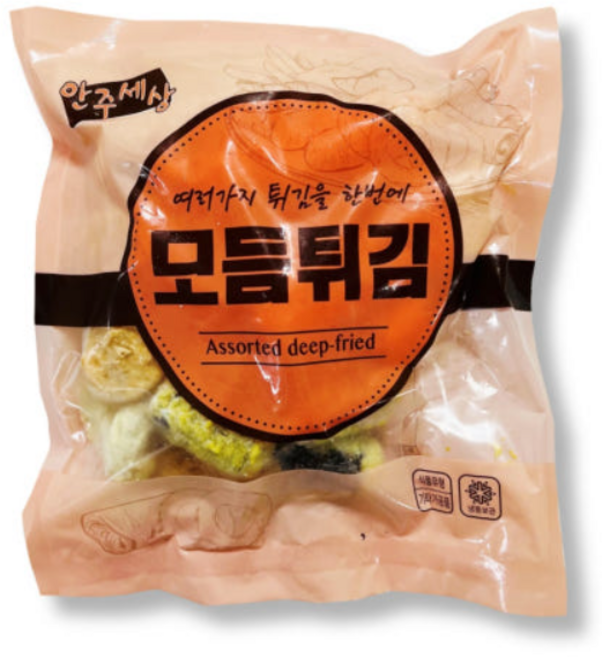 무배_모듬튀김(안주세상 500g) 업소용, 500g, 6개