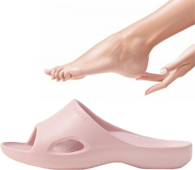 바디코위 편안한 아치 쿠션 슬리퍼 리커버리 족저근막