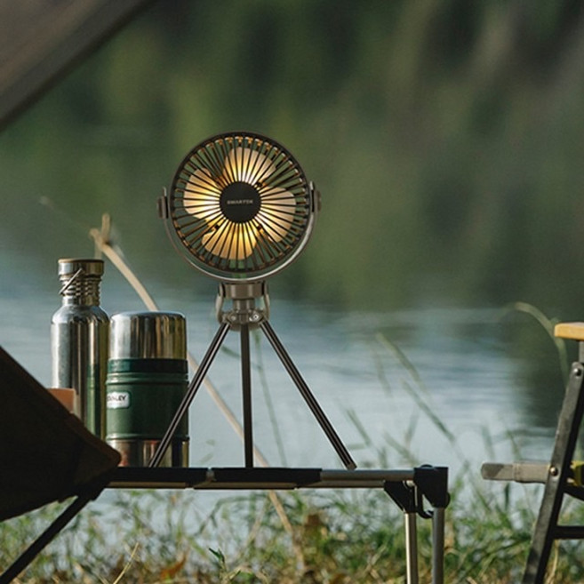 ST-CF100 스마텍 캠핑용 무선선풍기 아웃도어 최적화