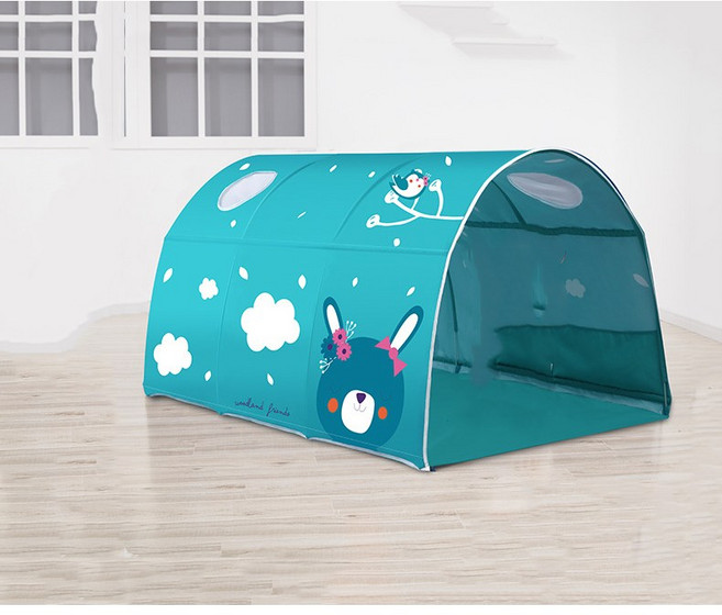 침대 놀이 텐트 벙커베드 동굴침대 난방텐트 인테리어 돔텐트 모기장 커텐