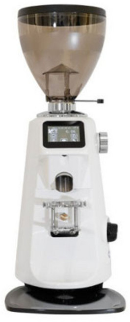 제니오맥 그라인더 전자동 원두커피 카페 업소용 분쇄기 티타늄버 74mm, 화이트, 화이트