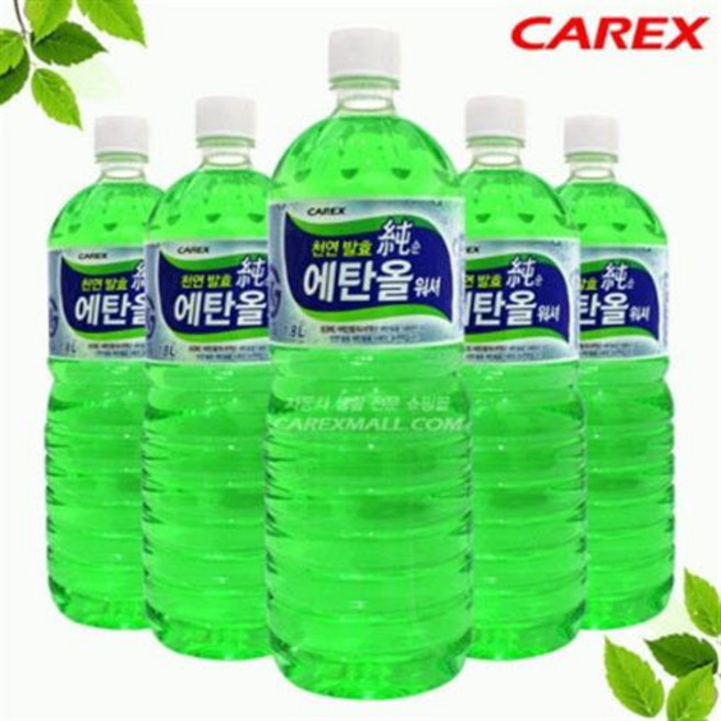 RAFFINE 라핀 천연발효 포도향 에탄올 워셔액 1.8L 친환경 무독성, 1개