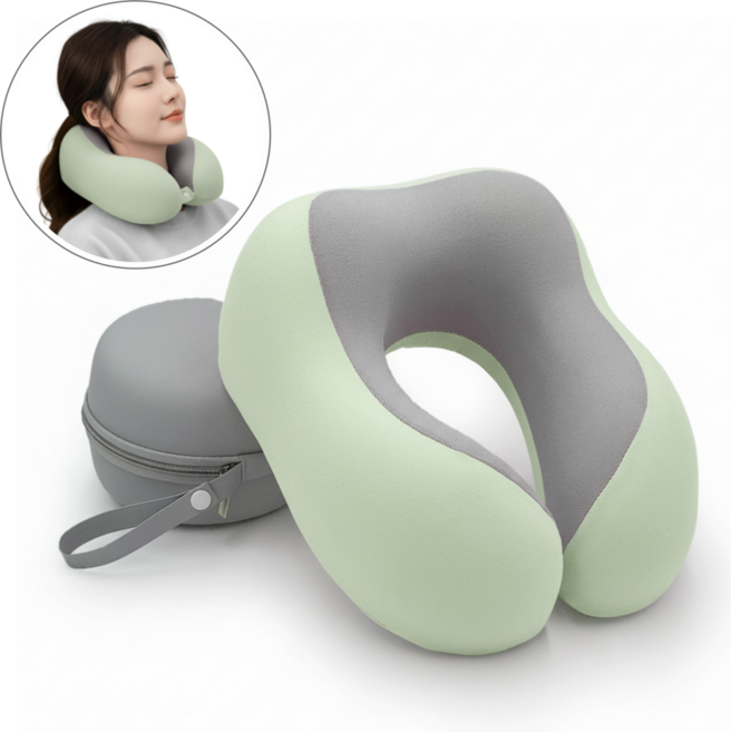 페피파이 여행용 휴대용 메모리폼 목베개