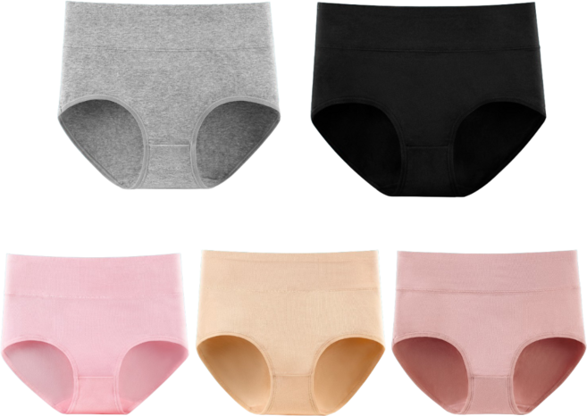 순면 똥배 복대 팬티 5p 세트