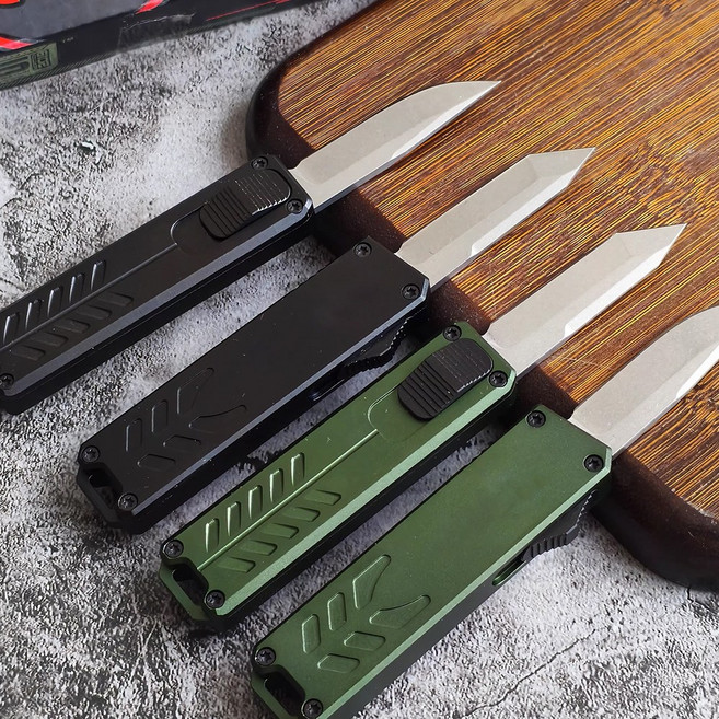 OTF EDT24 존윅 미니 EDC 나이프 커터칼 휴대용 택배 칼, 블랙-탄토, 1개