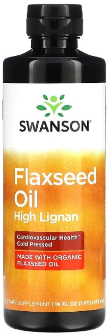 스완슨 아마씨유 Flaxseed Oil High Lignan 473ml, 상품, 1개 - 쿠팡