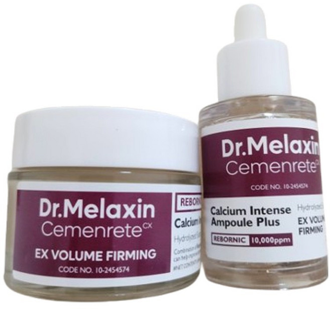 닥터 멜락신 시멘리트 골조 아이라인 세트 (크림50ml+앰플 30ml) 칼슘볼륨, 1세트