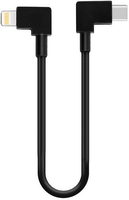 DJI 전용 드론 조종기 데이터 통신 케이블 30cm C타입 안드로이드 아이폰 RC-N1 N1C N2 N3 RC RC2 RCPRO, 1개, (미니2) 케이블(아이폰)