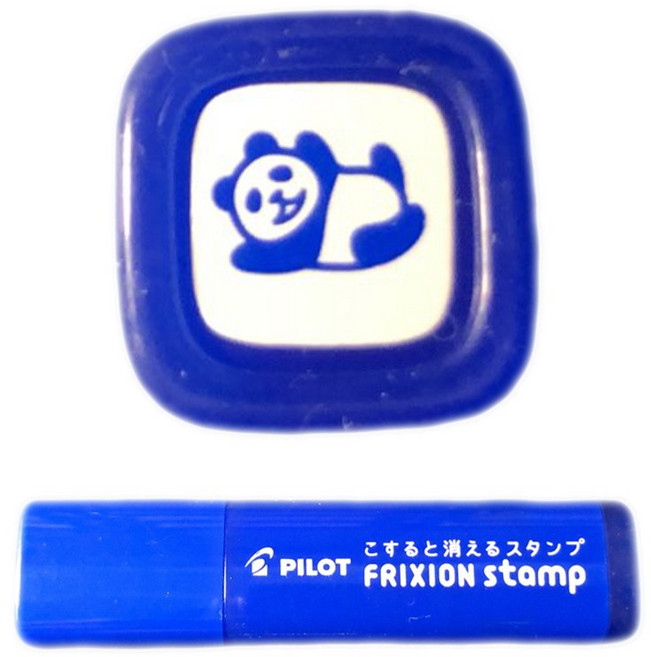 百樂PILOT FRIXION STAMP 可擦拭印章 期間限定款 兒童印章, 1個, 熊貓(SPF-12-71L)