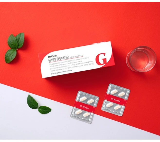 닥터권 울트라 글루타치온 영양제 1000mg 순도 50%, 1개, 60정 - 쿠팡