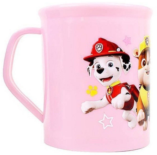 汪汪隊立大功 授權吸管水杯 台灣製 PAW PATROL, 1個