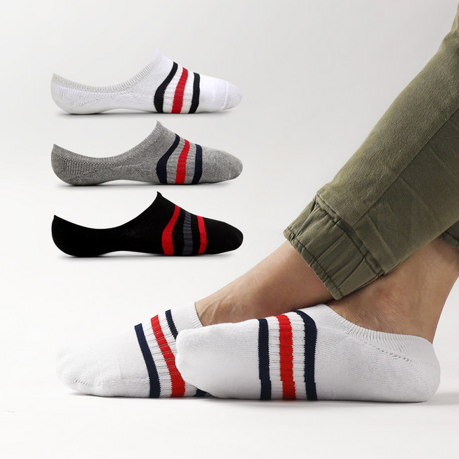 5개 세트 남성 여성 두꺼운 쿠션 링글 스포츠 페이크삭스 덧신 발목 양말