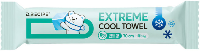 디레시피 익스트림 쿨타올 라임향 1p, 1개, 28g