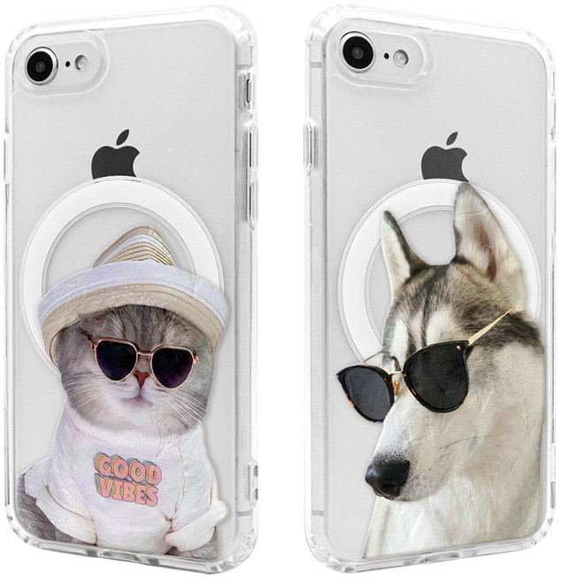 (셀론스타) CX31 CX41 패셔니펫 커플 케이스 맥세이프 마그네틱 아이폰 갤럭시 플립 방탄 케이스