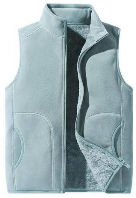 抓絨保暖防風防寒加厚背心馬甲