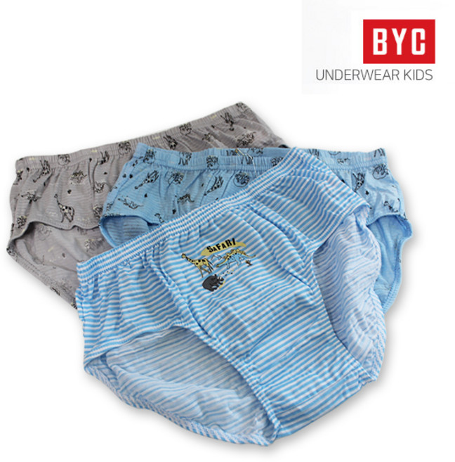 [란젤] 비와이씨 차일드림 교직소아삼각/아동순면팬티/남아팬티/원단이 다른 비와이씨