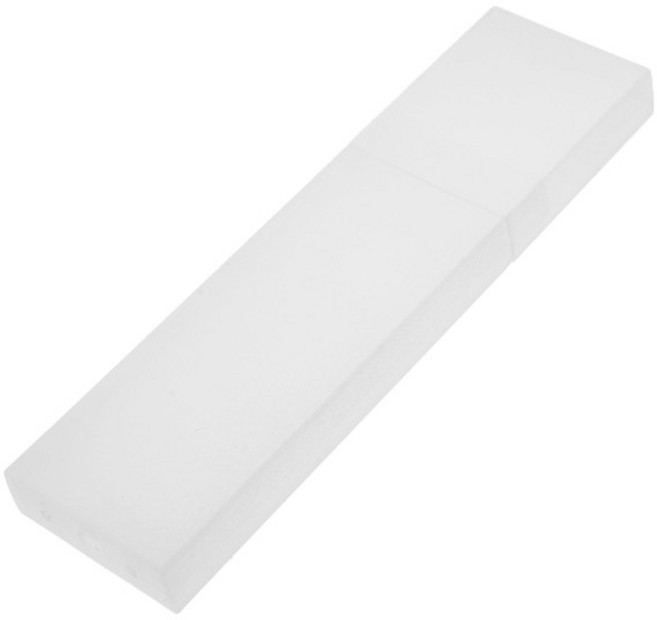 혀스크레이퍼 보관 상자 소형 흰색 플라스틱 도구 케이스 휴대용 장기 실용 야외 편의, 1개