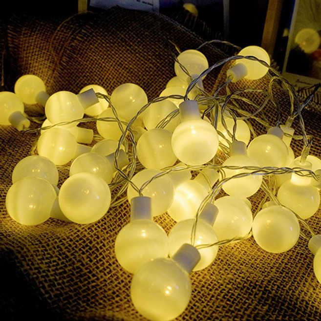 무드등 캠핑 40구 앵두전구 LED 조명 꼬마전구 줄 23400EA 1(pc), 색상, 1개