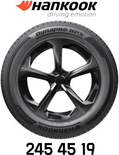 한국타이어245 45 19 다이나프로 HP X RA43 2454519, 장착 미포함, 1개